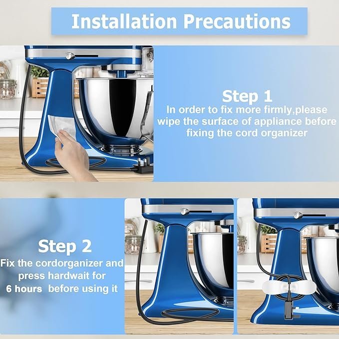 Organizadores de Cables de Electrodomesticos Adhesivo