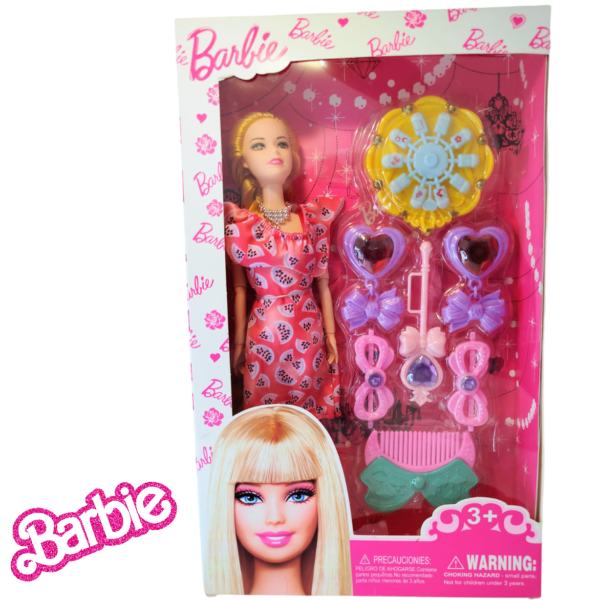 Muñeca Barbie Con Accesorios