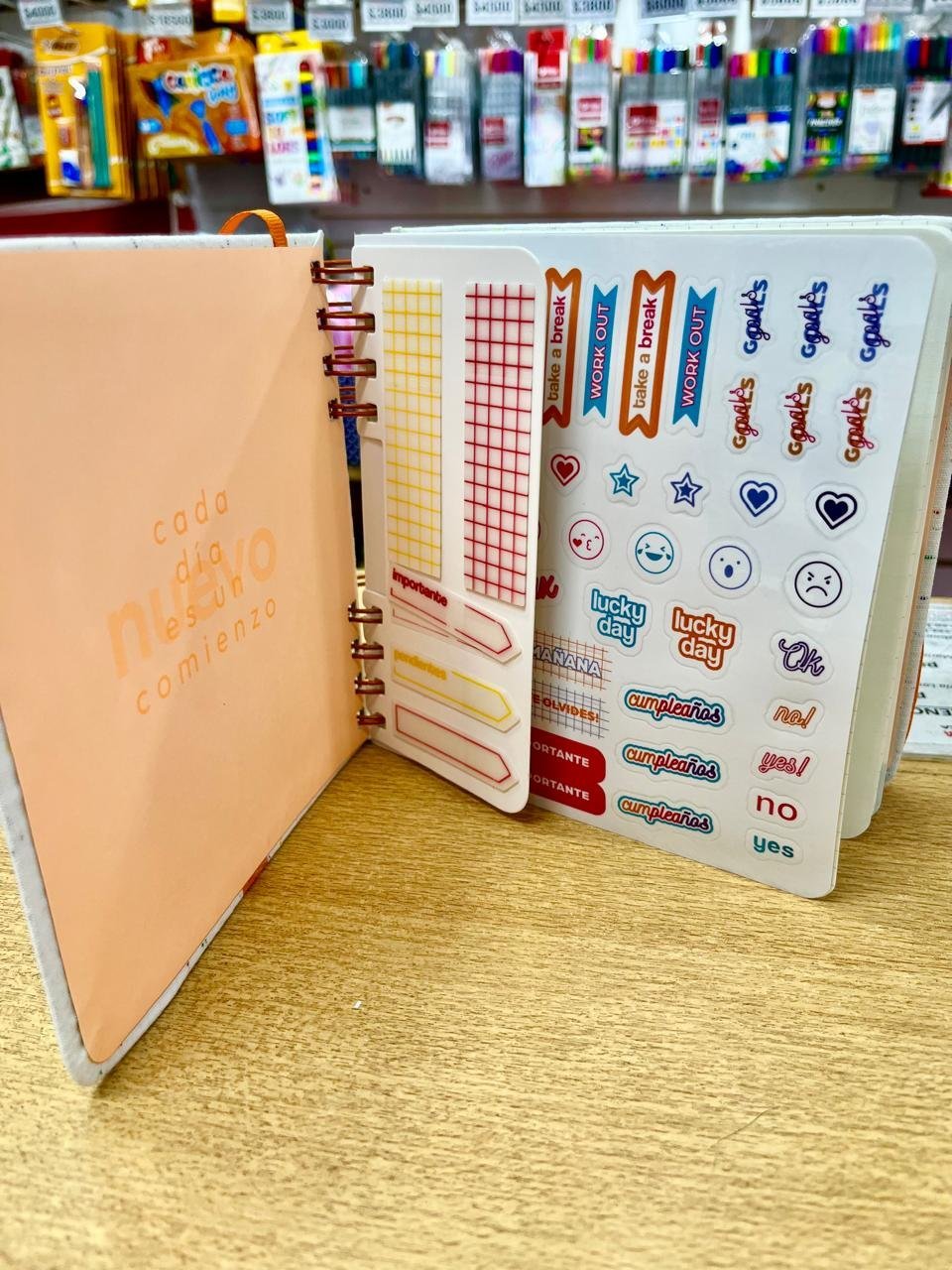 Agendas PPR " EXTRA BOLD PERPETUA" -Diaria- 16x16 TAMAÑO MEDIANO PREMIUM (SIN FECHA)