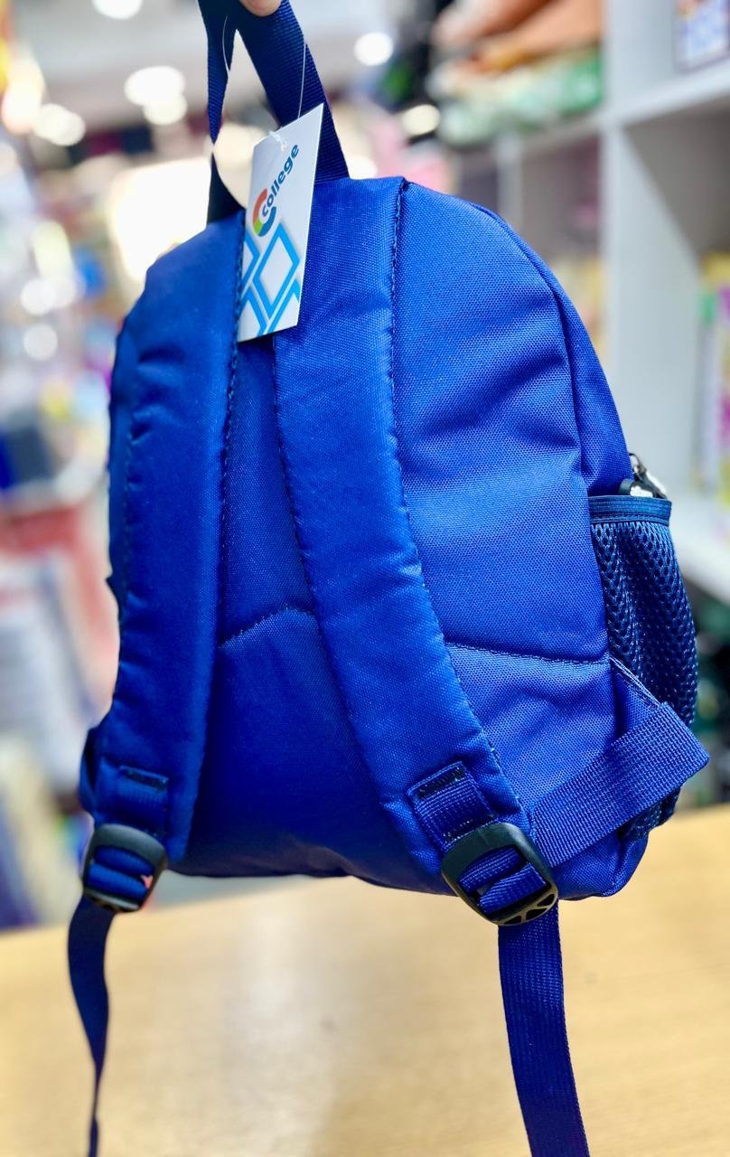 Mochilas " AZUL C/ ESTRELLAS " 13 pulgadas REFORZADA + Monederito