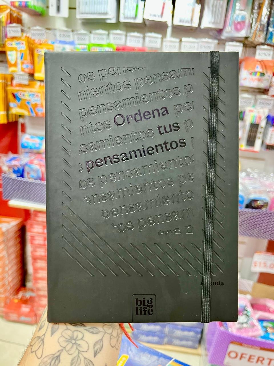 .Agendas PPR " MASCULINA PERPETUA" -Semanal- 15x21 A5 TAMAÑO MEDIANO PREMIUM (SIN FECHA)