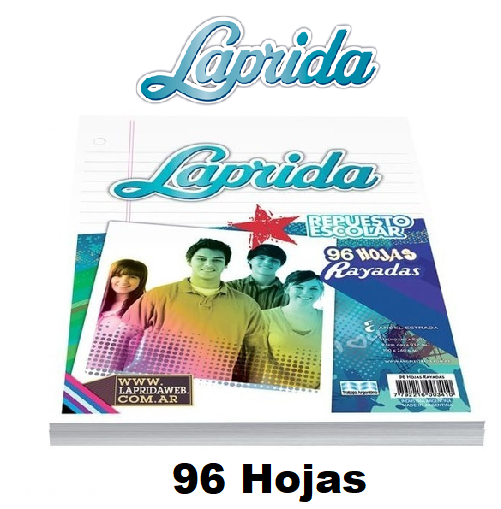 Repuesto Escolar Laprida x .96 hojas