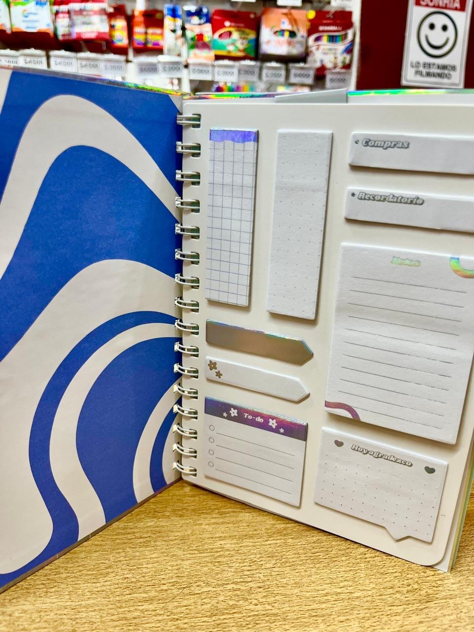 Agendas PPR " HOLOGRAFICA PERPETUA" -Semanal- 15x21 A5 TAMAÑO MEDIANO PREMIUM (SIN FECHA)