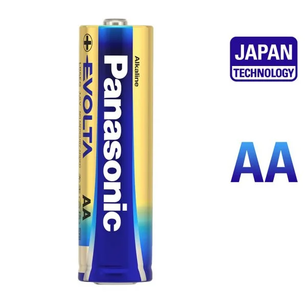 Pilas Panasonic Evolta "AA" x unidad Alcalina