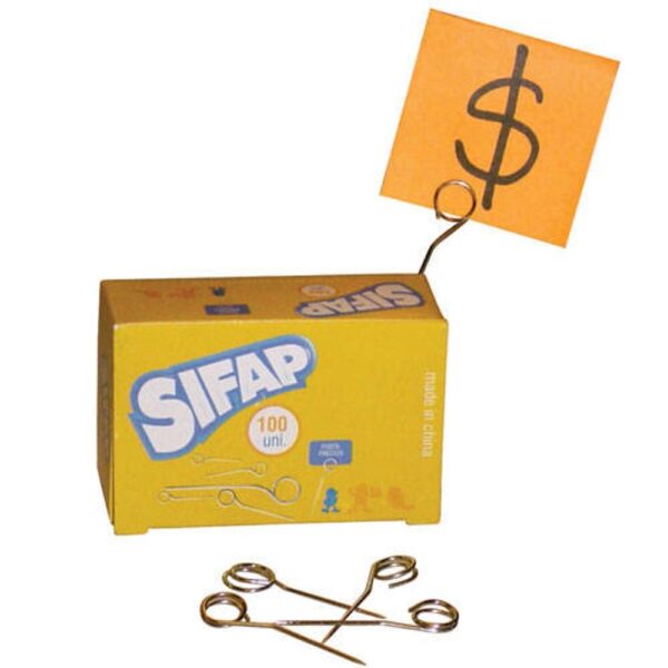 Alfileres " PORTA PRECIOS " Sifap Caja x 100 unidades