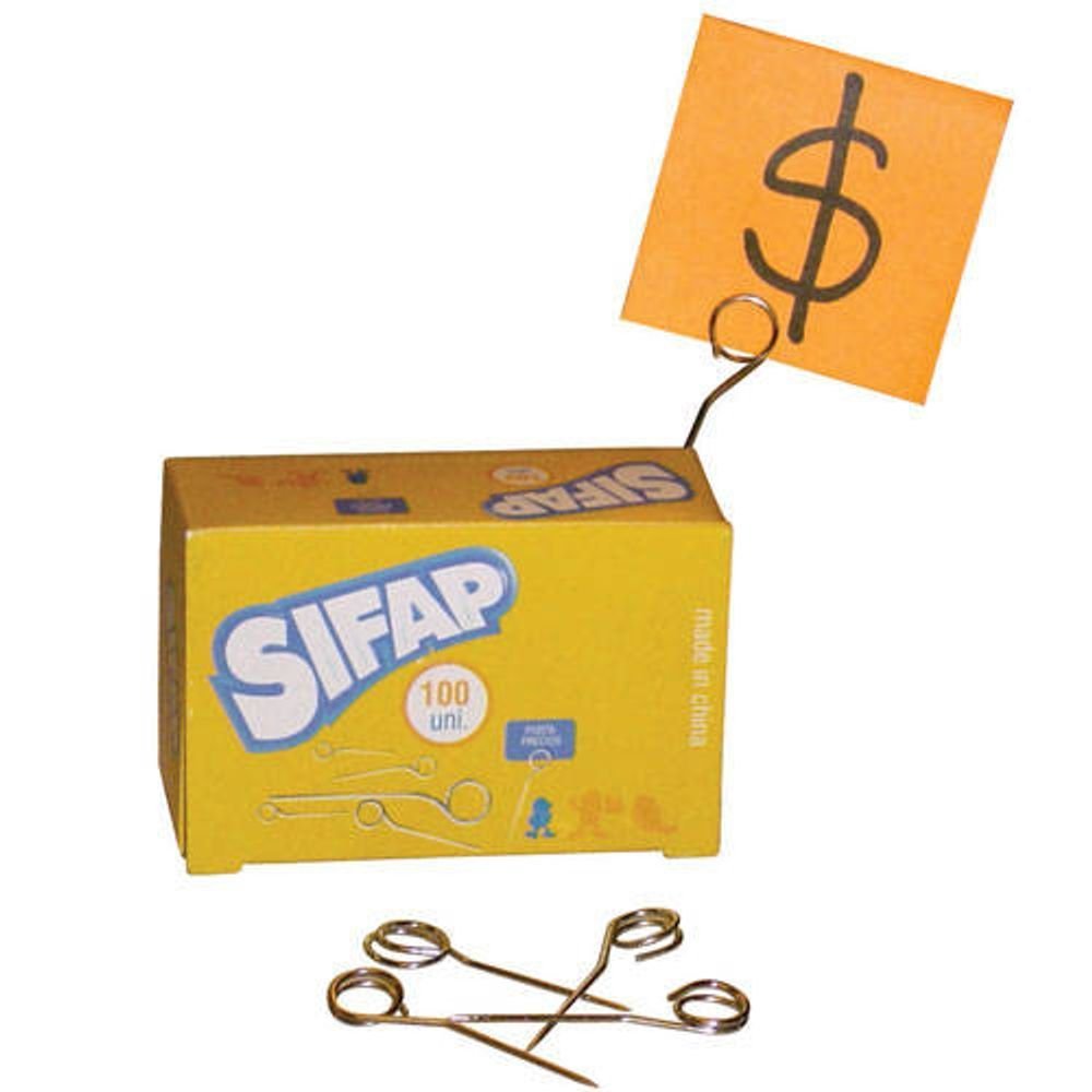 Alfileres " PORTA PRECIOS " Sifap Caja x 100 unidades
