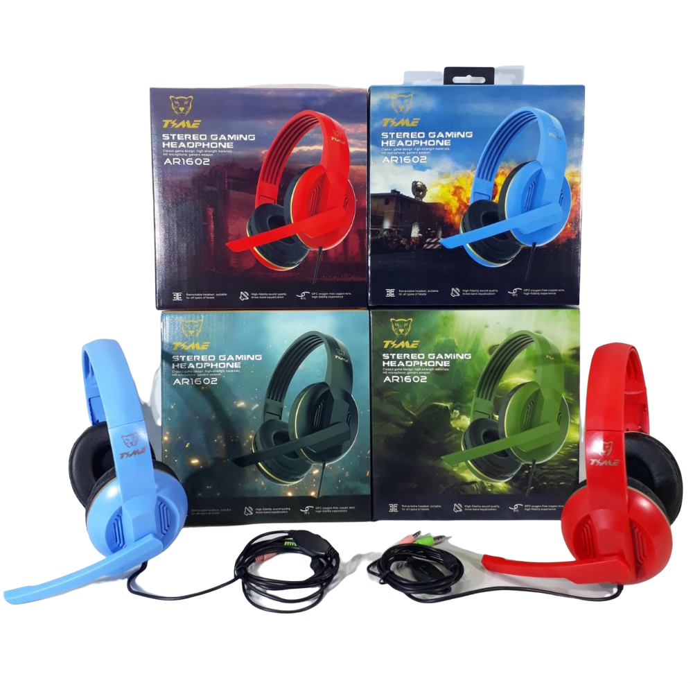 Auriculares Time GAMER c/ Microf0no AR1602