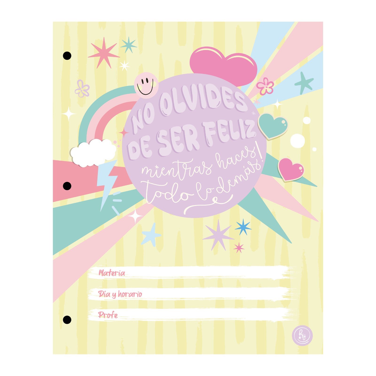 Separadores REFORZADOS de Materias RY "SELECCION ARGENTINA" Tamaño Escolar (Fantasia)