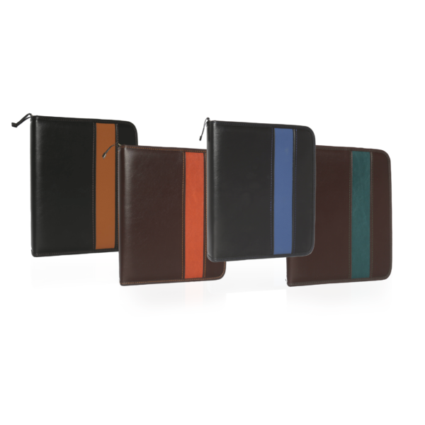 Agendas 2026 " CUERINA C/ CIERRE Y ANILLADA " -Semanal- 16x22 A5 TAMAÑO MEDIANO PREMIUM