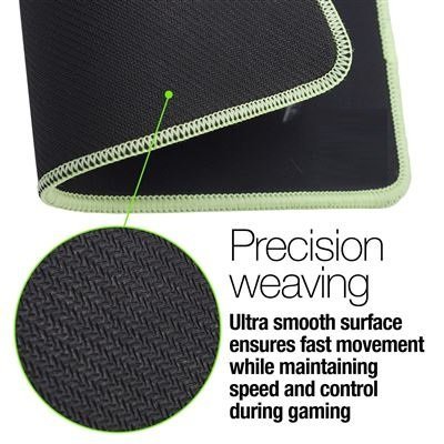 PAD PARA MOUSE ** GAMING LISO COSTURA REFORZADA ** ANTIDESLIZANTE (Excelente Calidad)