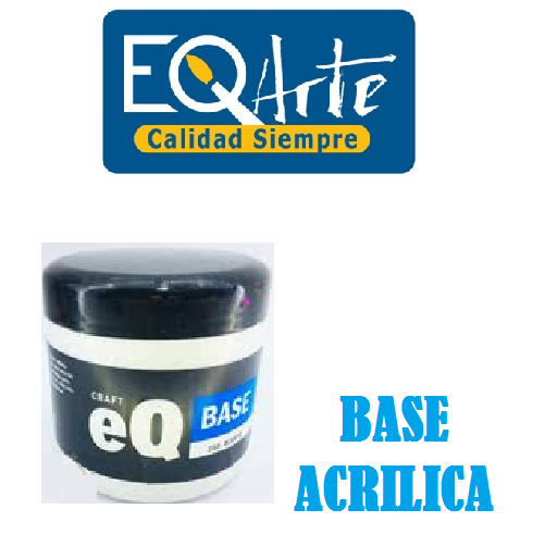 BASE ACRILICA EQ ARTE x 200 ml BLANCA