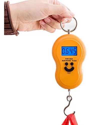 Balanzas Electrónicas 50 Kg c/ Gancho - Valijas - Equipaje - Pesca