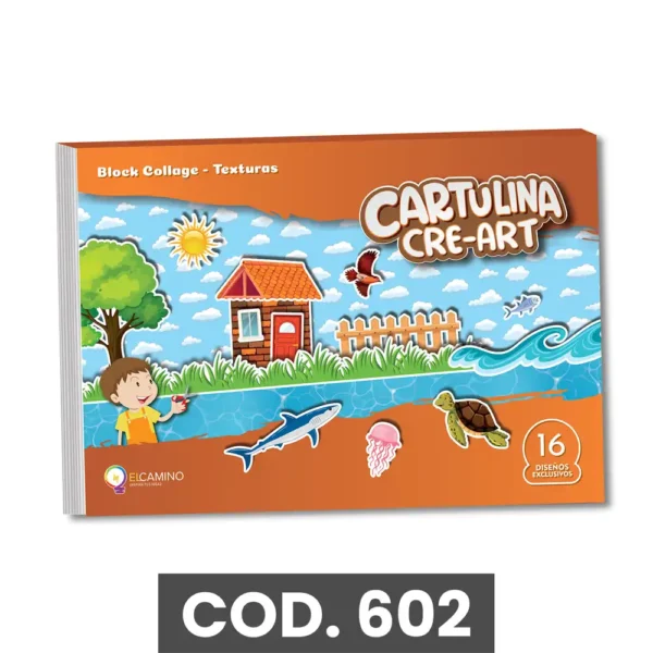 BLOCK DE DIBUJO FANTASIA "CRE-ART” EL CAMINO NUMERO 5