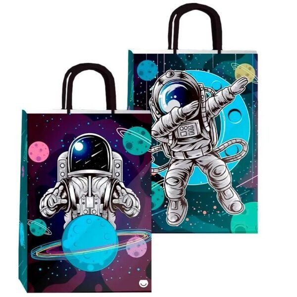 BOLSAS DE REGALO " SPACE " Tamaño 14 x 20