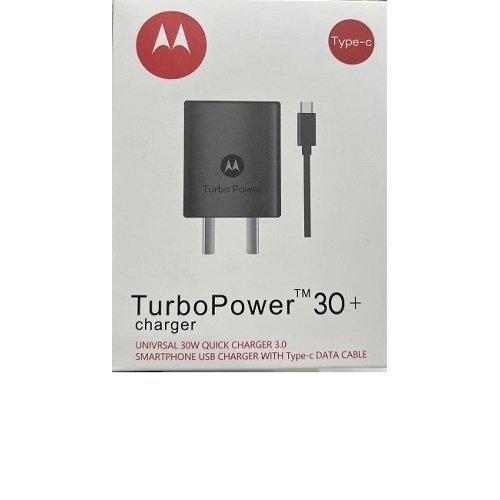 Cargador para Celular * MOTOROLA * V8 MICRO USB 3.0 A TURBO POWER 30+