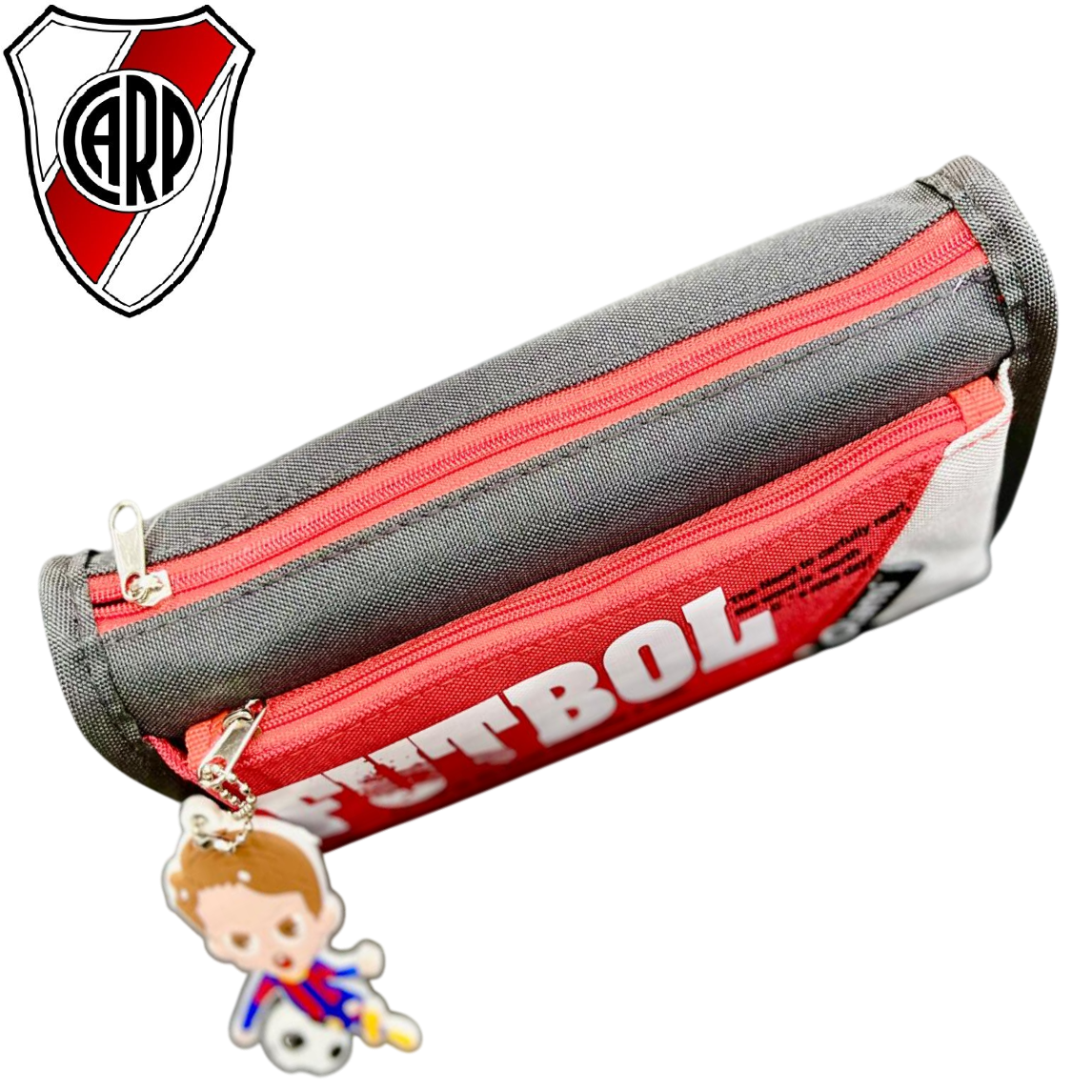 CARTUCHERAS *RIVER PLATE 2 CIERRES* OLAMI FUTBOL