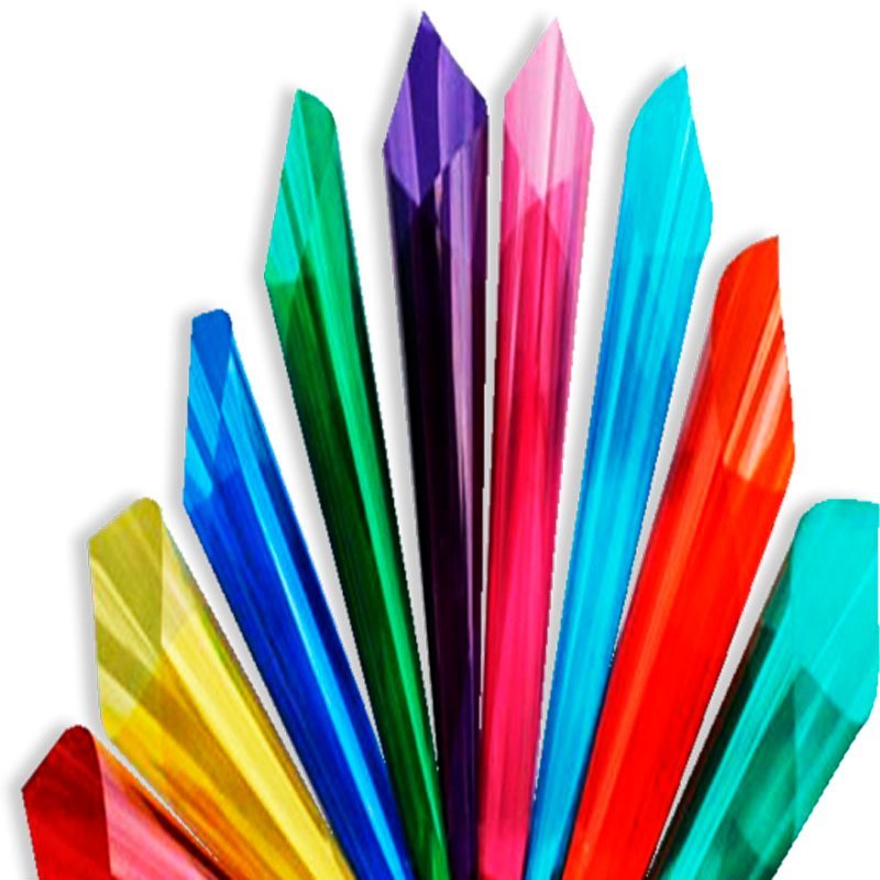 Papel Celofán Traslucido de Color x Pliego