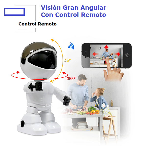 Camara de Seguridad * ASTRONAUTA ESPÍA * Inalambrica 360° NIÑOS BABY CALL MONITOR (INTERIOR)
