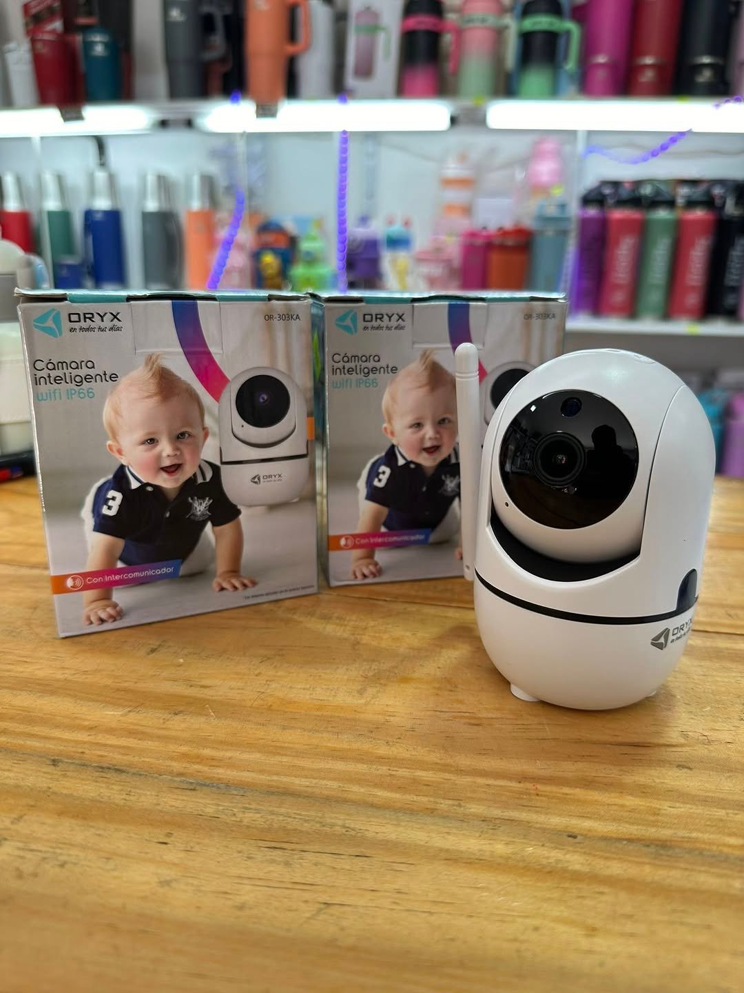 Camara de Seguridad Inteligente * ORYX OR-303KA * Motorizada Inalambrica 360° (INTERIOR y EXTERIOR) Con Intercomunicador