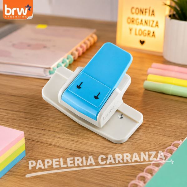 Perforadora Metálica para Cuadernos Inteligentes BRW (Sistema de Discos)
