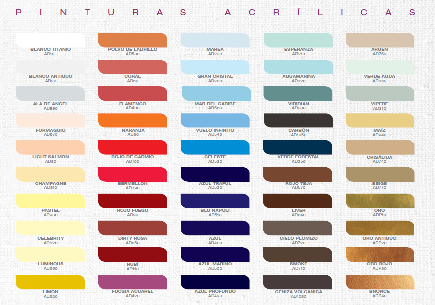 ACRILICOS "ACUAREL" EN POMO x 60 ml