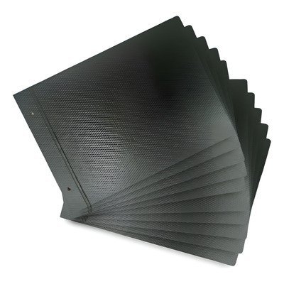 Tapa de Carpeta Escolar N5 " FIBRA NEGRA "