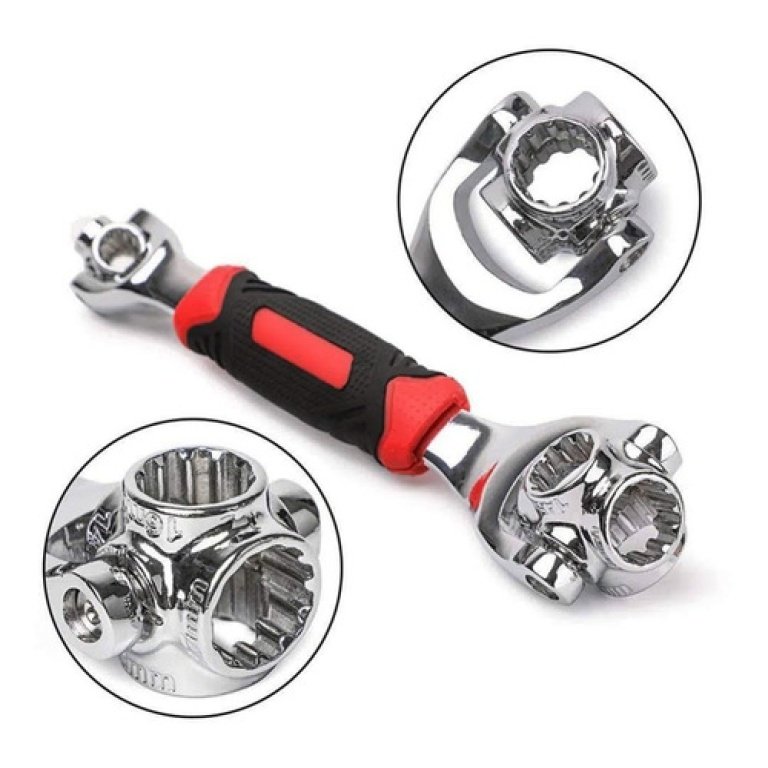 Llave 48 En 1 Giratoria 360 Grados Universal 8 A 19 Tubos