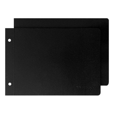 Tapa de Carpeta Escolar N5 " FIBRA NEGRA "