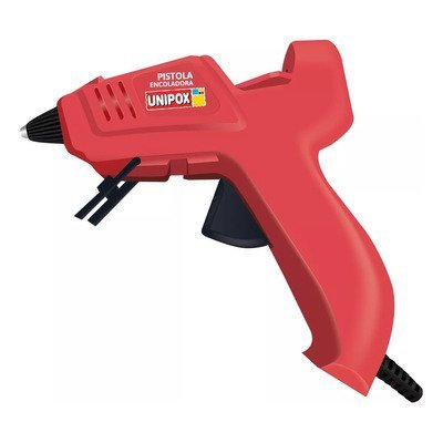 Pistola Encoladora " UNIPOX " Chica 15 W Con Pico Aislado + 2 BARRAS GRATIS! ! - EXCELENTE CALIDAD - CON 2 METROS DE KBLE (6 MESES DE GARANTIA)