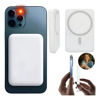 Cargador Portátil Inalámbrico * TREQA TR-952 * Magnético 5000 Mah (Incluye Aro magnético c/ adhesivo) (copia)