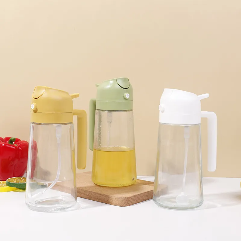 Dosificador Spray - 2 en 1 - Aceite Vinagre Pulverizador Para Alimentos