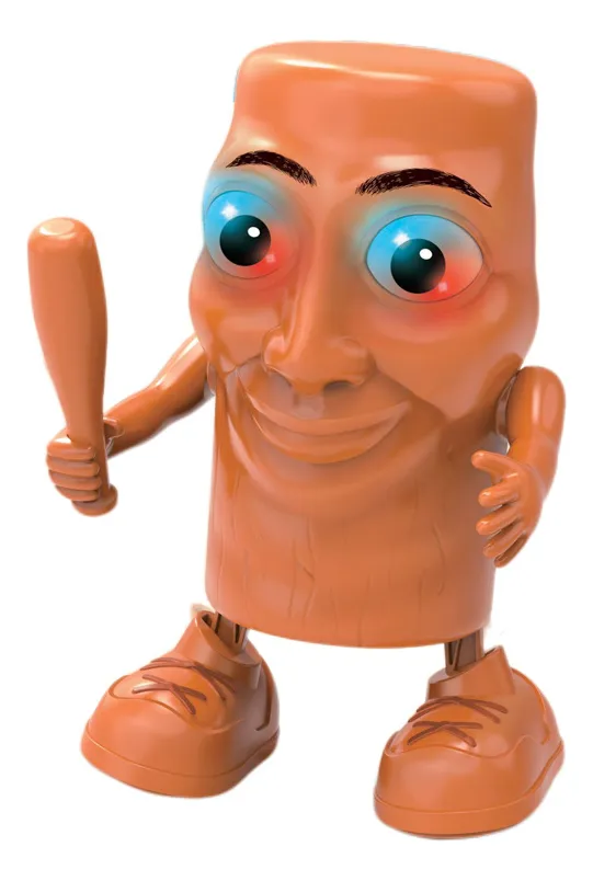 Juguete Bailarin - Tung Tung Sahur - Brainrot Italiano BAILA LUCES MUSICA