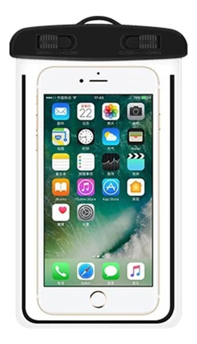 Funda Celular Sumergible / Salpicaduras - Táctil Cámara Dinero Llaves