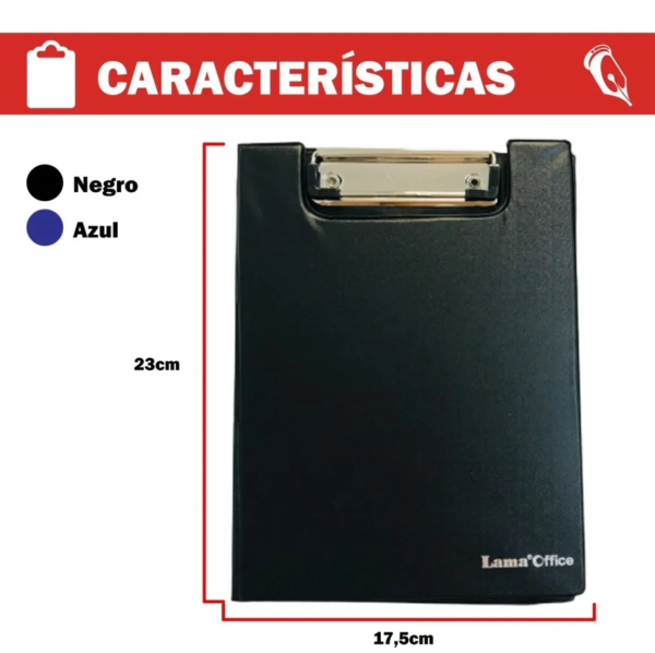 Porta Block Lama Con Tapa tamaño A5 (chico)