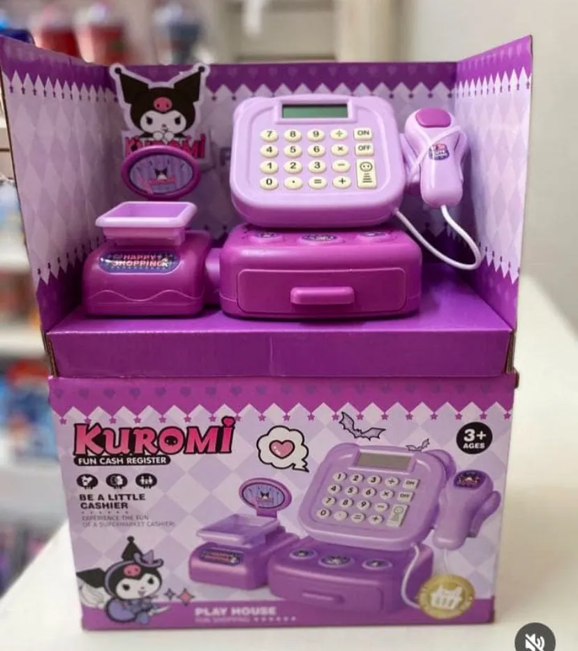 JUGUETE CAJA REGISTRADORA - KUROMI - CALCULADORA