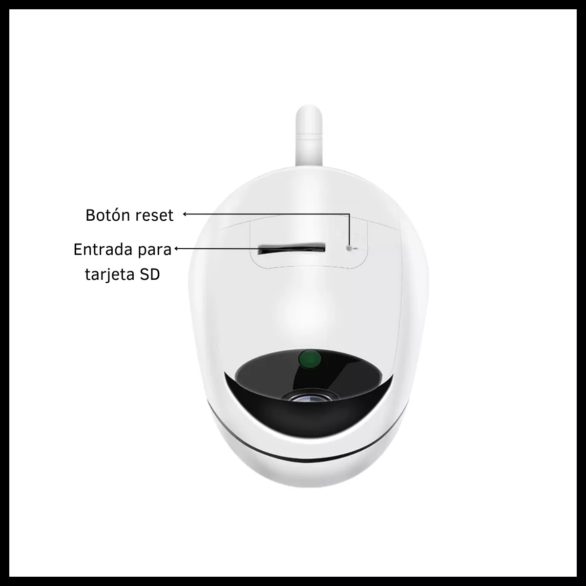 Camara de Seguridad Inteligente * ORYX OR-303KA * Motorizada Inalambrica 360° (INTERIOR y EXTERIOR) Con Intercomunicador