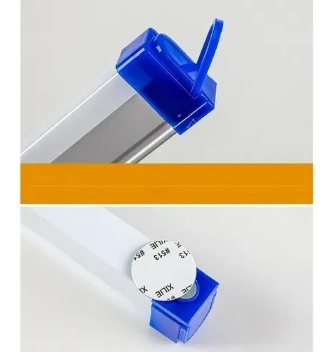 Lampara Luz Led * Plastico 52 cm * Bajo Mesada imantada Recargable Emergencias