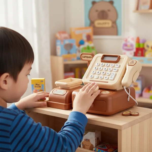 JUGUETE CAJA REGISTRADORA - CAPIBARA - CALCULADORA