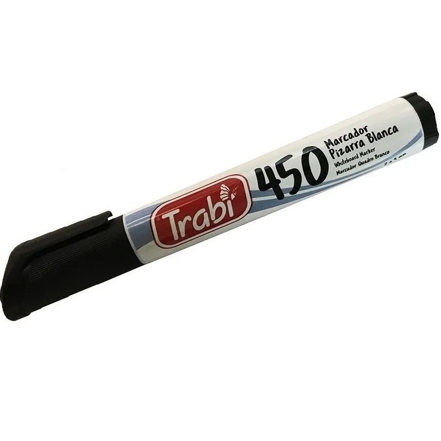 Marcador para Pizarra ** Negro 450 **  RECARGABLE Trabi