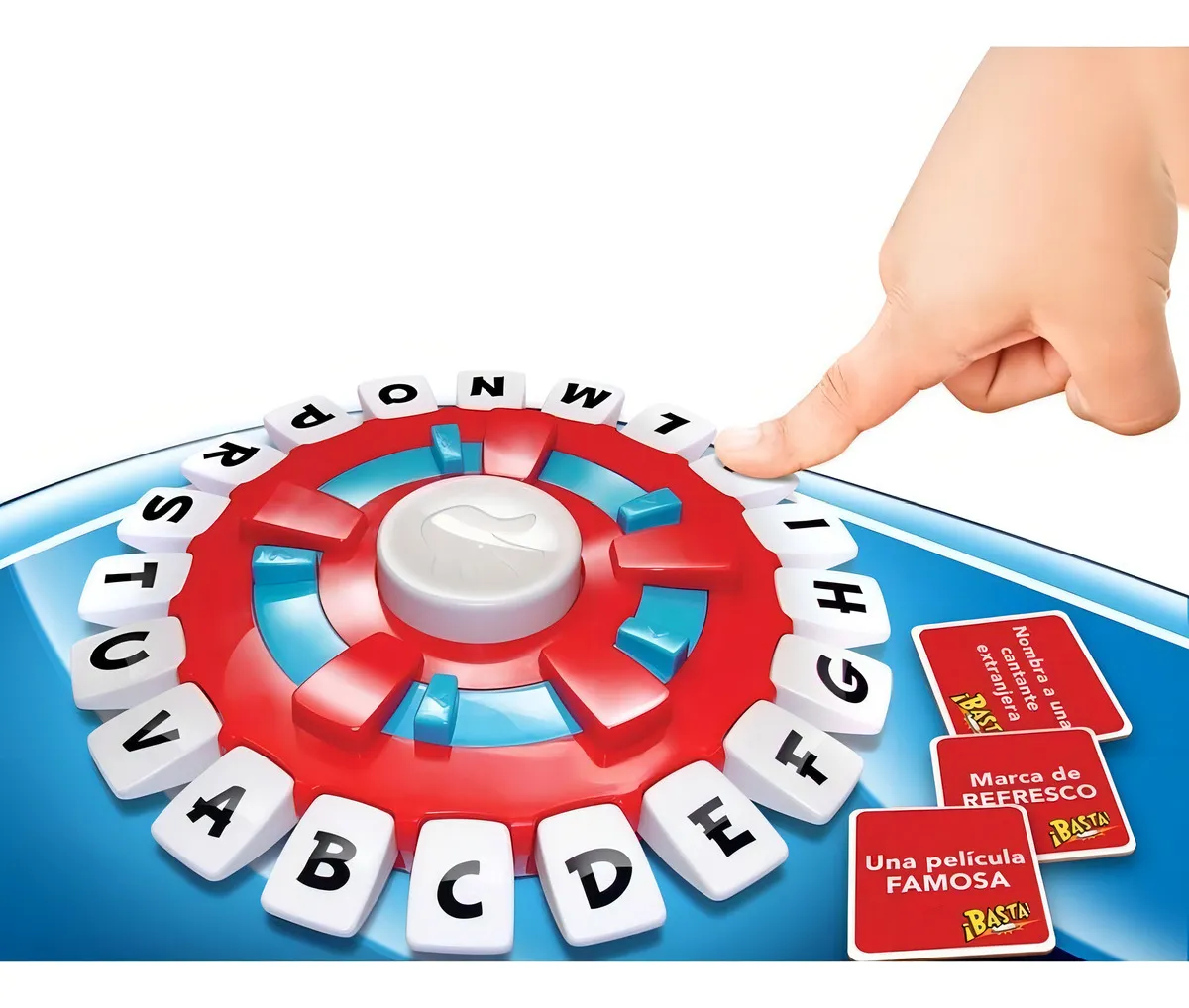Juego de Mesa ¡BASTA! en Español para 2 a 6 Jugadores con Temporizador y Tablero