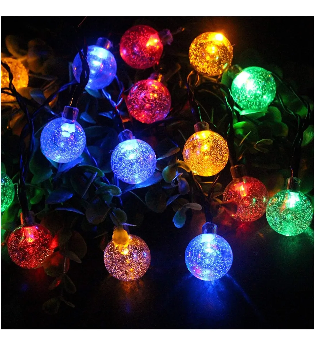 Guirnalda Burbujas Decorativa 3 Metros 20 Luces - A PIILAS - Navideña