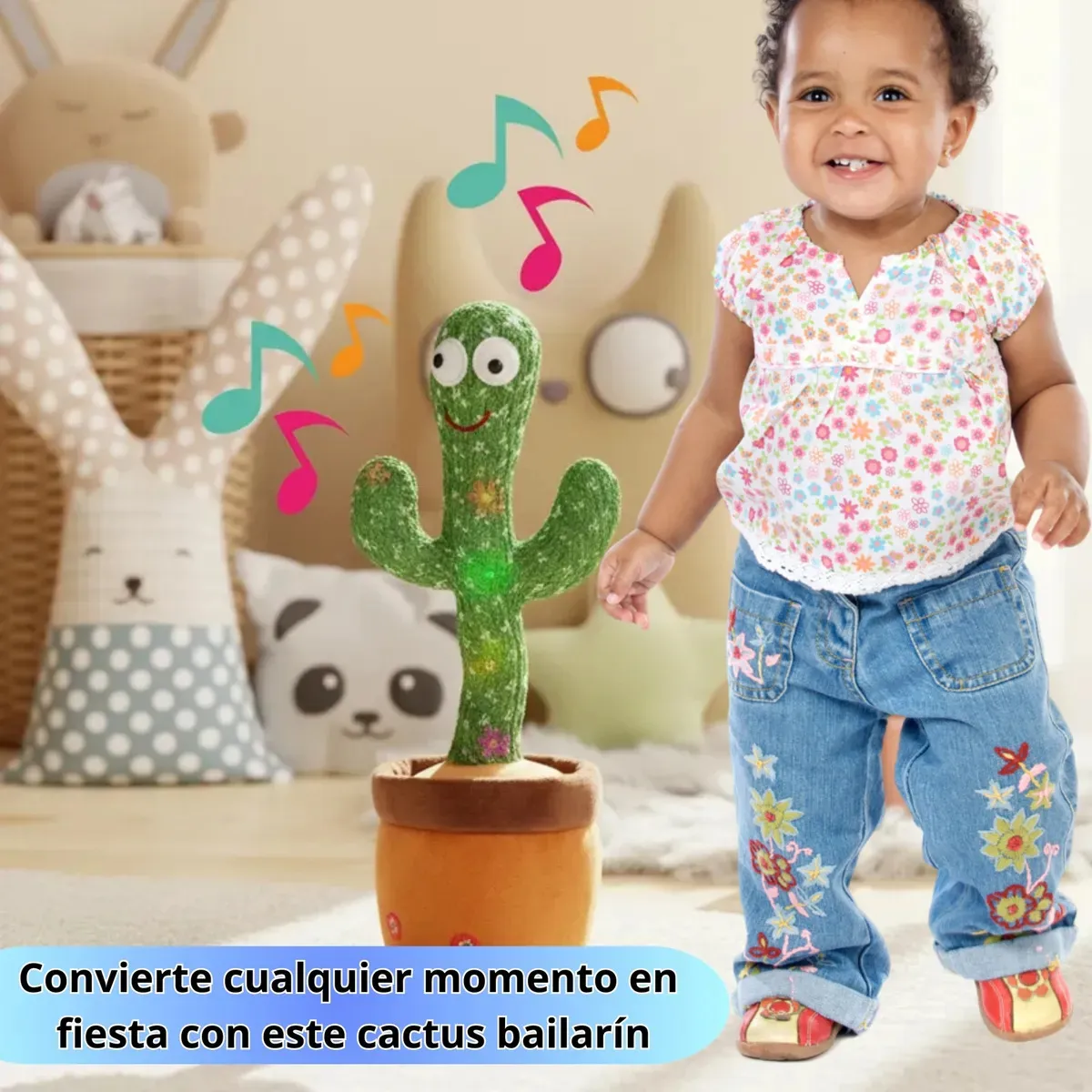 Juguete Interactivo * Cactus * Música , Baila y Repite