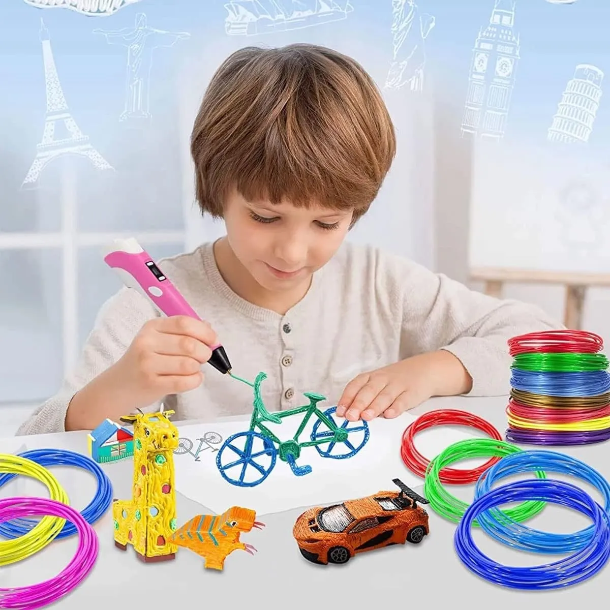 Lapiz 3D * PEN - 2 Standard * Pantalla Oled + Filamentos
