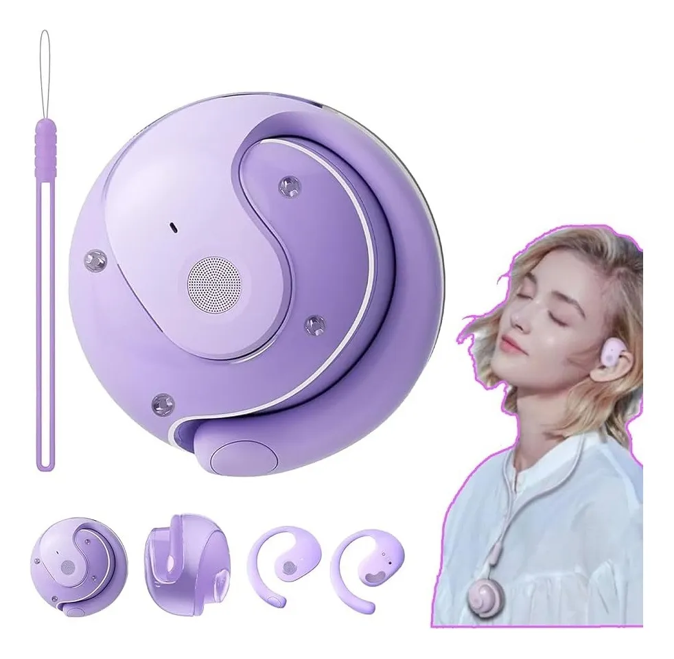 Auriculares Deportivos "Avant-garde Fashion Lila " Openwear Inalámbricos Bluetooth Premium