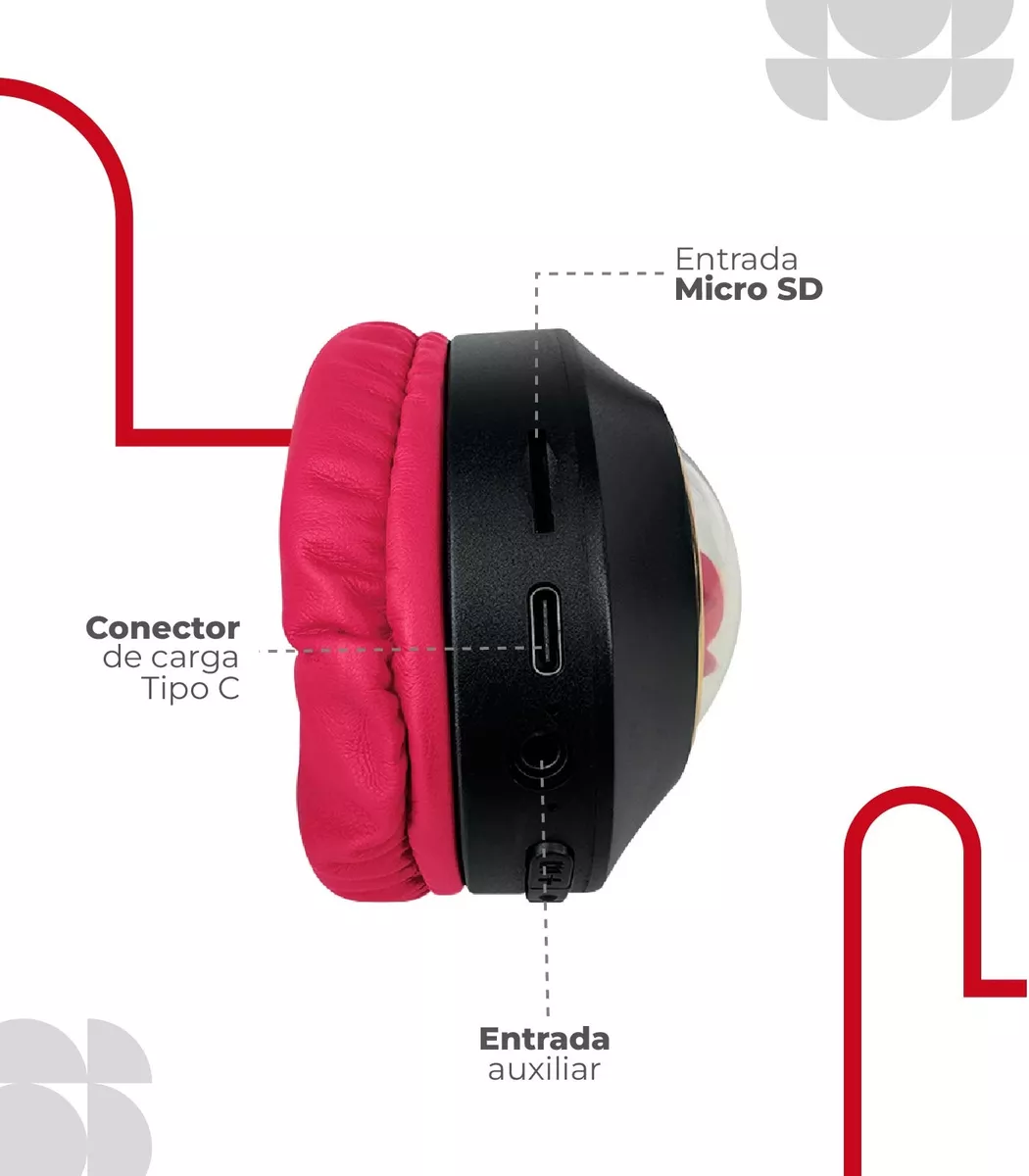 Auriculares Inalámbricos * Astronautas Negro * YDM55 Bluetooth (Premium)