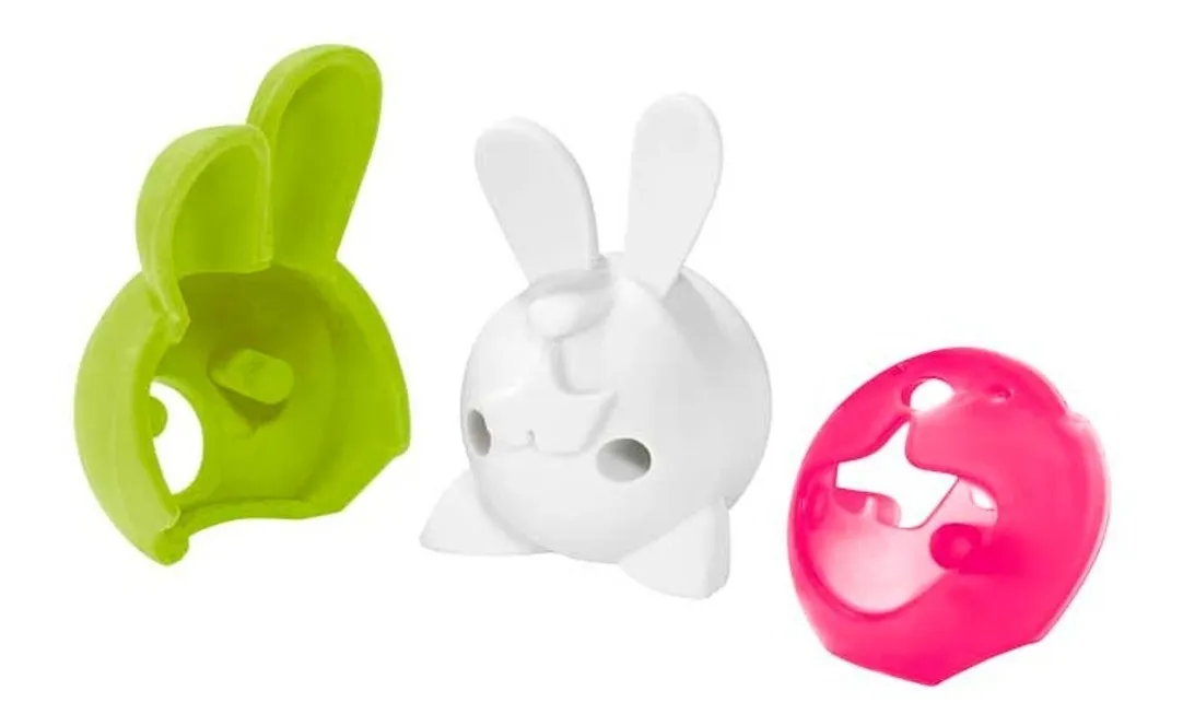 Goma de Borrar Maped  Croc Croc || Borrador + Rompe Cabezas + Orificio para colocar en el Lapiz ||