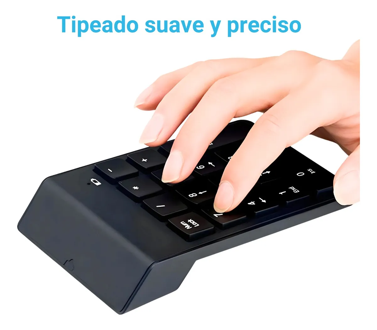 Teclado * Numerico INALAMBRICO * Negro Notebook USB Keypad