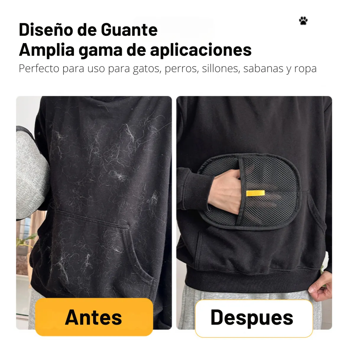 Guante Quita Pelos VIRAL Mascotas