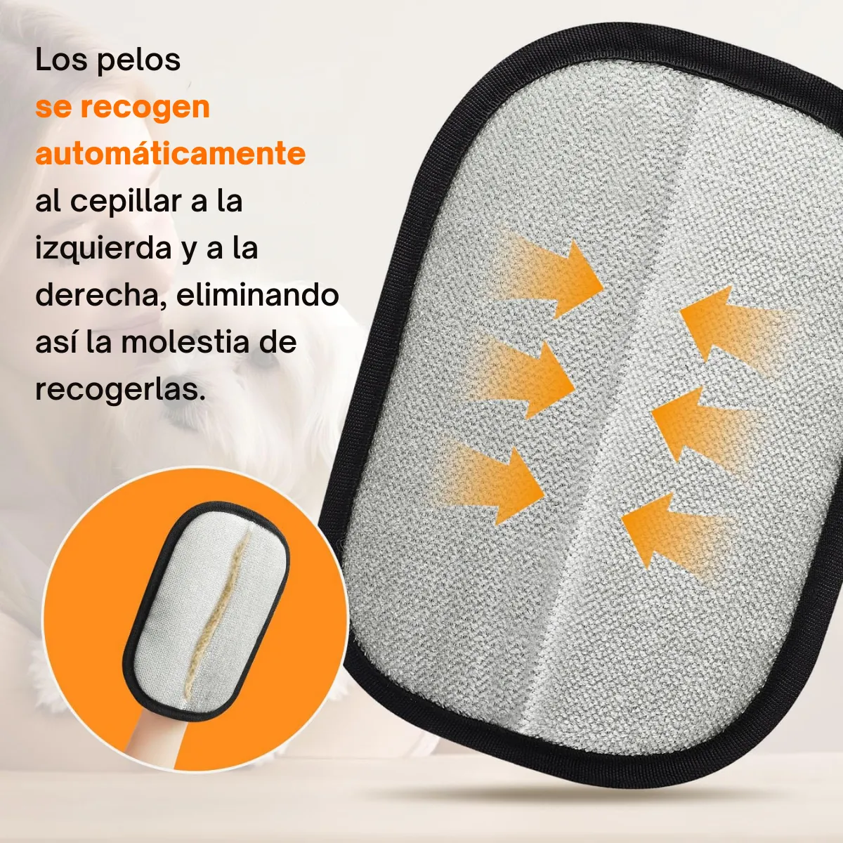 Guante Quita Pelos VIRAL Mascotas