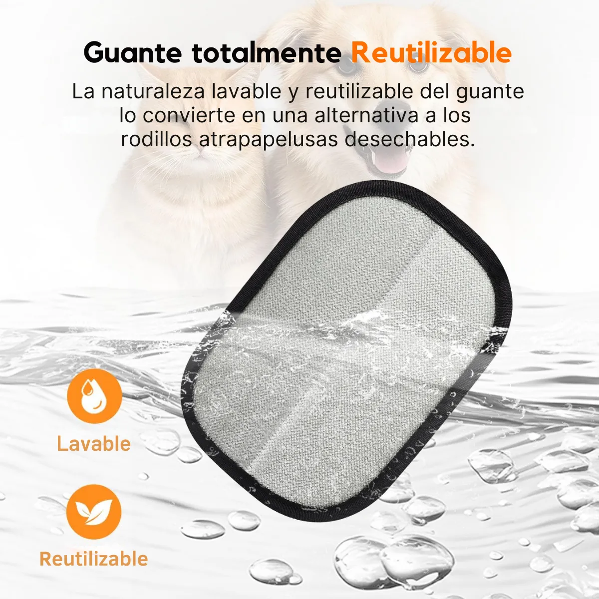 Guante Quita Pelos VIRAL Mascotas